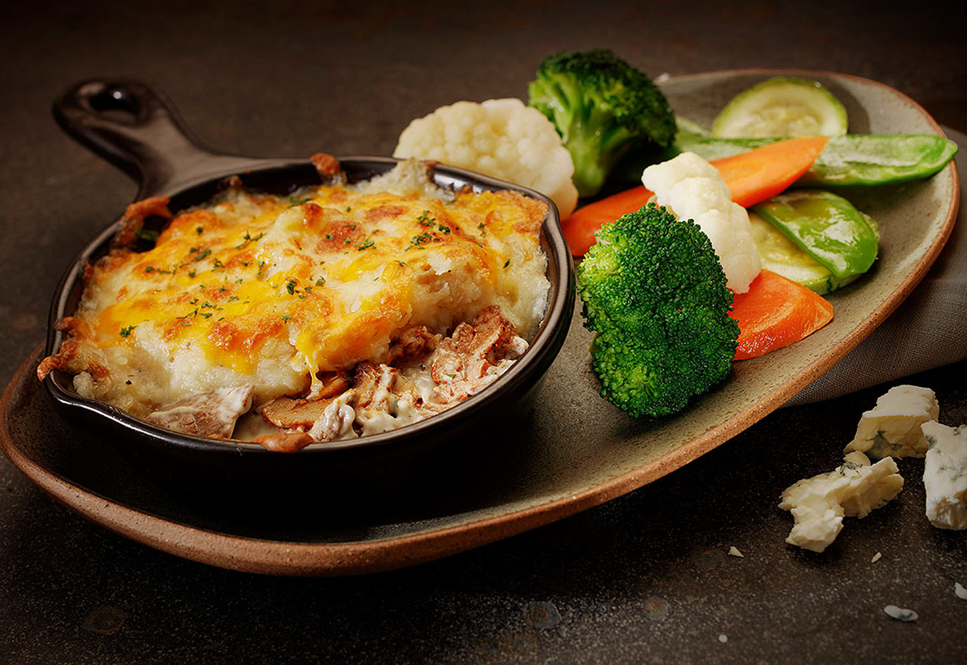 Steak Au Gratin