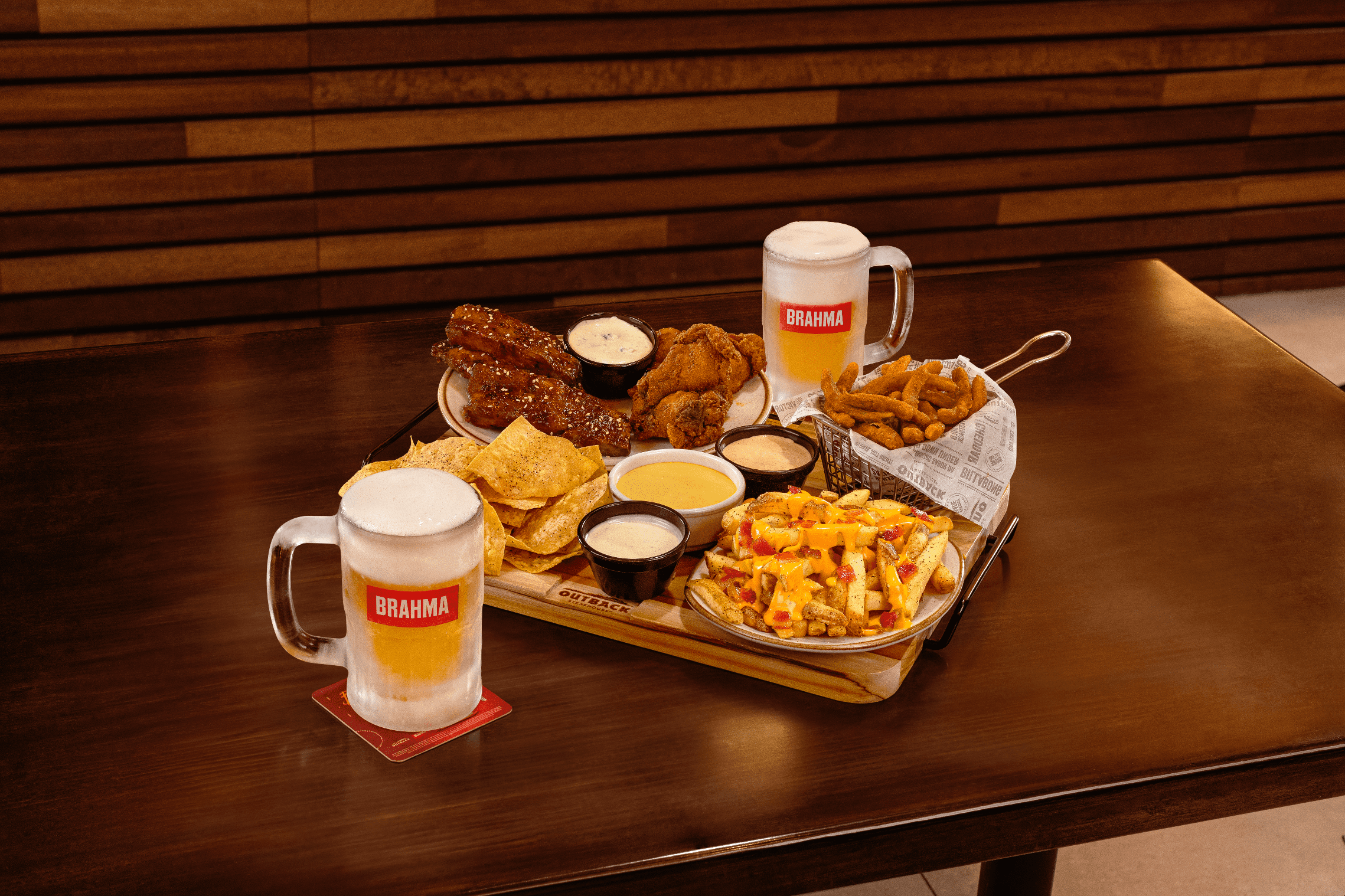 Chopp Brahma® e Aperitivos