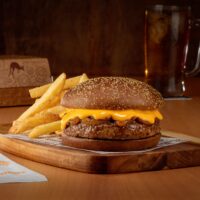 Ned Kelly Cheddar Burger